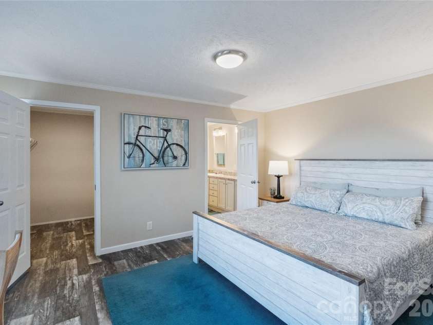 1780 Sierra Road, York, SC 29745.  MLS# CAR4335918, YatesRealty ID 3660. Guest house primary bedroom