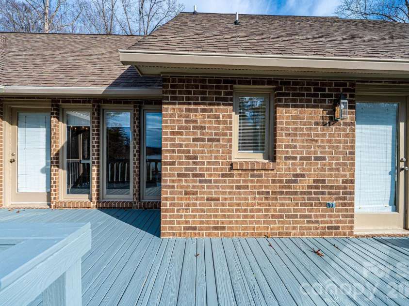 240 Goshen Terrace, Wilkesboro, NC 28697.  MLS# CAR4262846, YatesRealty ID 3660. Back deck
