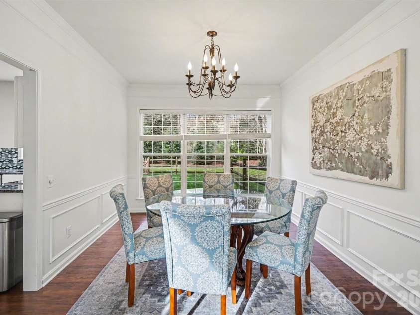 8519 Brentfield Road, Huntersville, NC 28078.  MLS# CAR4352890, YatesRealty ID 3661. Dining room