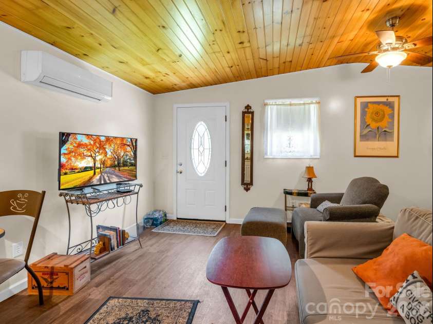 11 Charlie Hill Memorial Drive, Fairview, NC 28730.  MLS# CAR4398558, YatesRealty ID 36610. Tiny home living