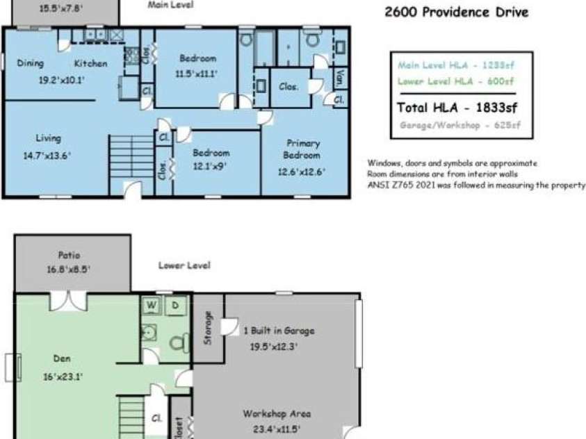 2600 Providence Drive, Gastonia, NC 28052.  MLS# CAR4381747, YatesRealty ID 36615. 