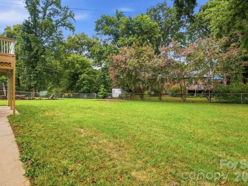 2600 Providence Drive, Gastonia, NC 28052.  MLS# CAR4381747, YatesRealty ID 36615. Backyard