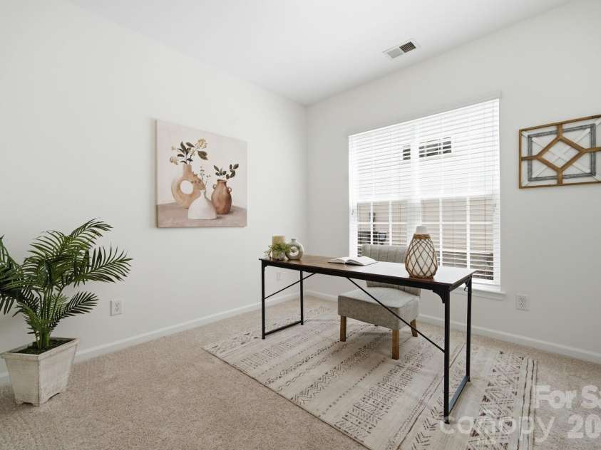 17510 Hawks View Drive, Fort Mill, SC 29707.  MLS# CAR4397865, YatesRealty ID 36623. The third bedroom with closet also makes for a great office or flex space.