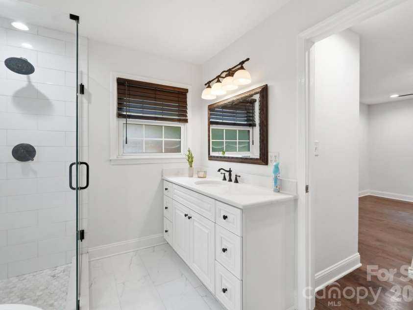 6081 Cambridge Drive, Harrisburg, NC 28075.  MLS# CAR4410918, YatesRealty ID 36625. Master bathroom