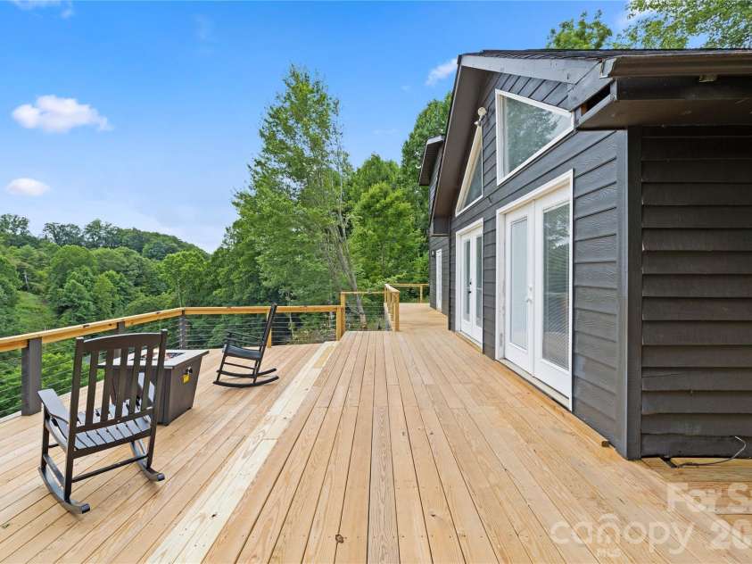 3954 NC 80 Highway, Bakersville, NC 28705.  MLS# CAR4403358, YatesRealty ID 36627. Deck