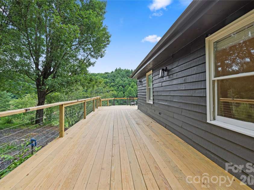 3954 NC 80 Highway, Bakersville, NC 28705.  MLS# CAR4403358, YatesRealty ID 36627. Deck