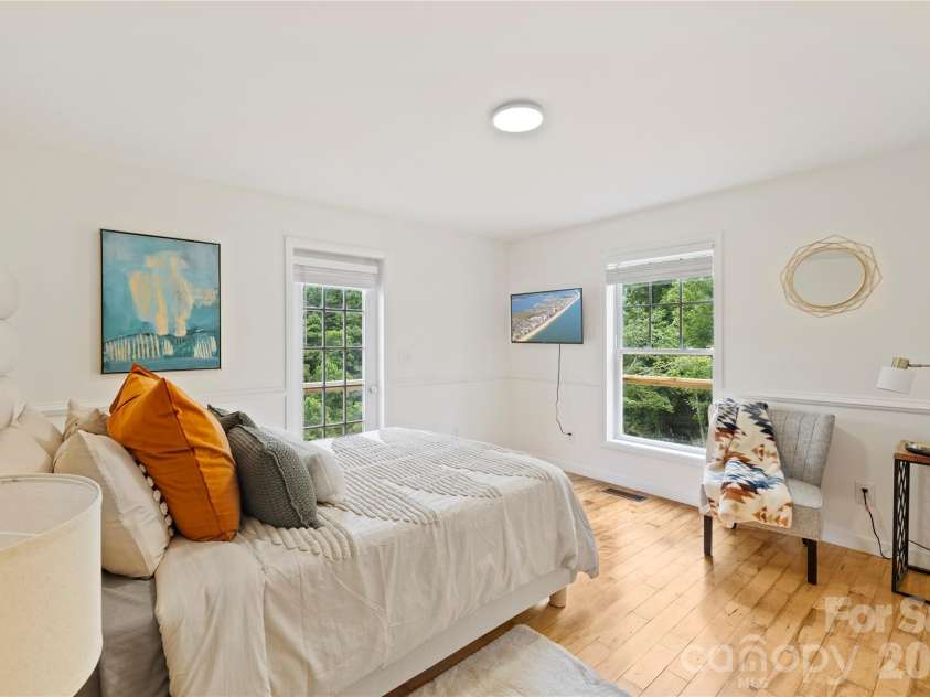 3954 NC 80 Highway, Bakersville, NC 28705.  MLS# CAR4403358, YatesRealty ID 36627. Lower 2nd Bedroom