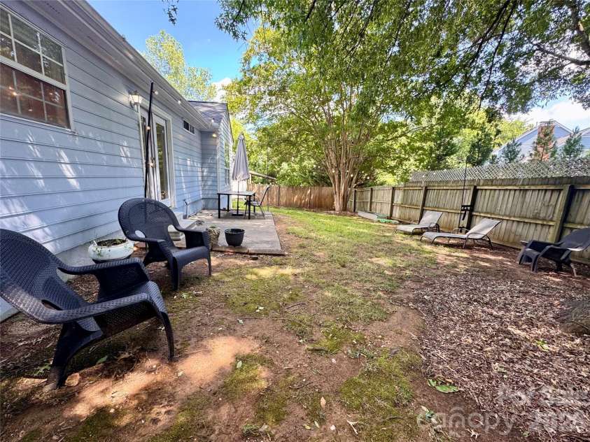 3373 Prescott Place, Concord, NC 28027.  MLS# CAR4398909, YatesRealty ID 36641. Back yard