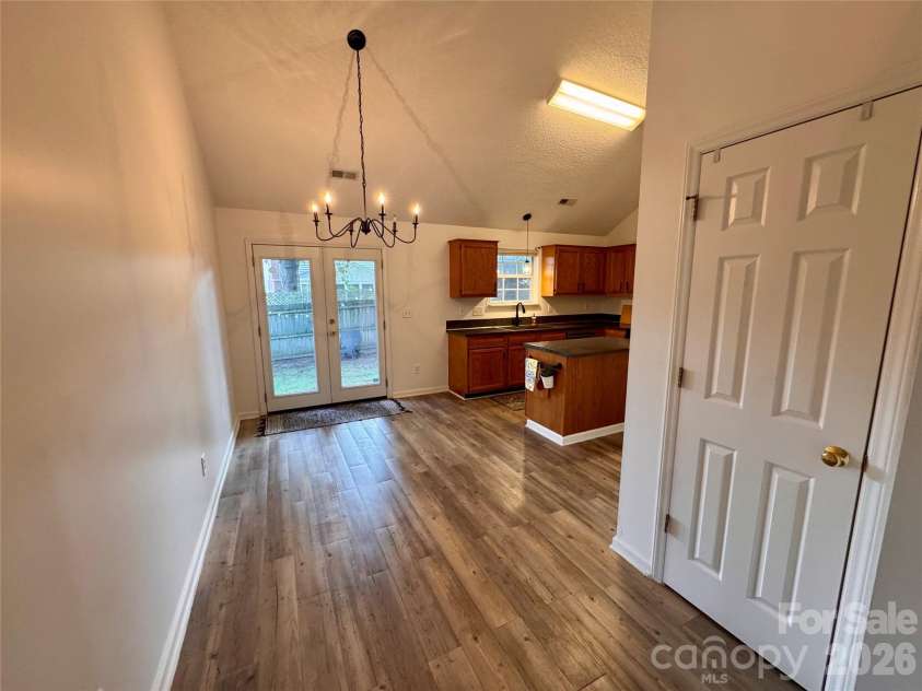3373 Prescott Place, Concord, NC 28027.  MLS# CAR4398909, YatesRealty ID 36641. Dining Area and Kitchen