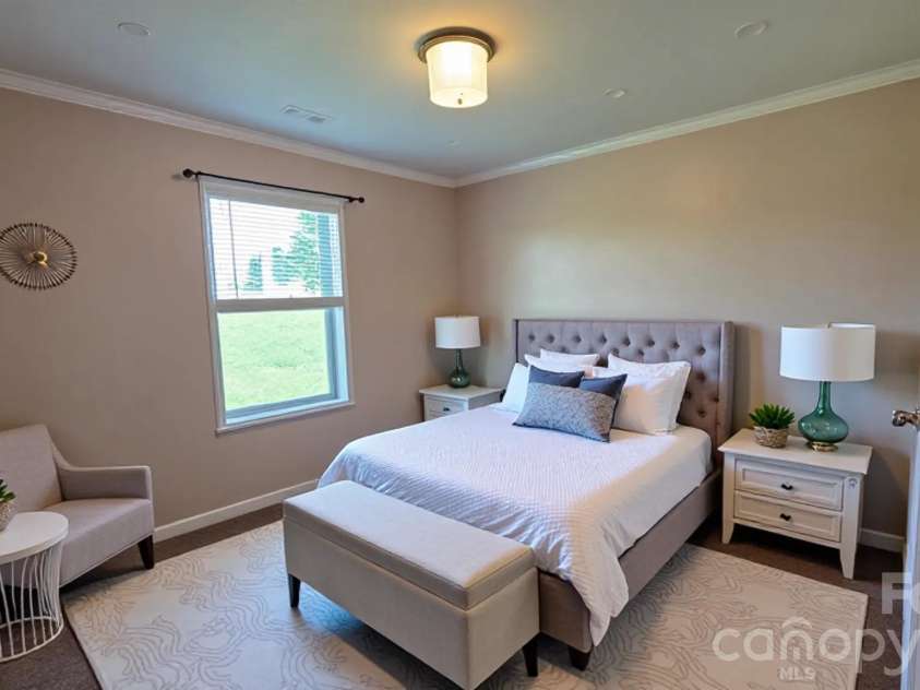 154 Back Acres Lane, Kannapolis, NC 28081.  MLS# CAR4402873, YatesRealty ID 36655. Bedroom 3 (staged)