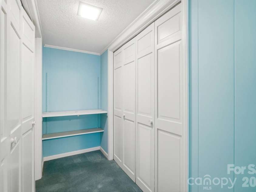 1507 Heatherloch Drive, Gastonia, NC 28054.  MLS# CAR4402680, YatesRealty ID 36658. Lower Level Bedroom 2 Closets