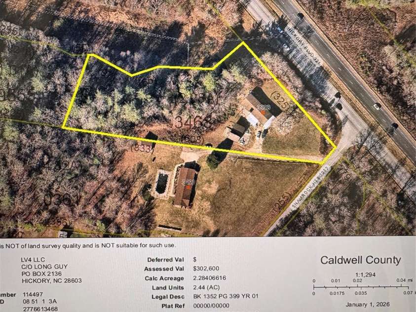 3398 Shamrock Heights, Hudson, NC 28638.  MLS# CAR4332297, YatesRealty ID 3666. 