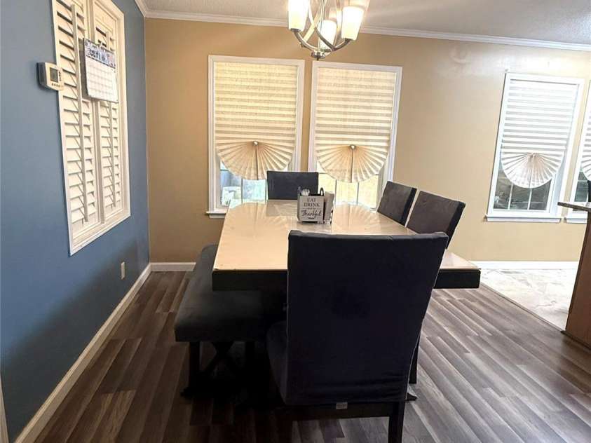 4014 Eutaw Drive, Waxhaw, NC 28173.  MLS# CAR4403095, YatesRealty ID 36667. Dining Area Direct view