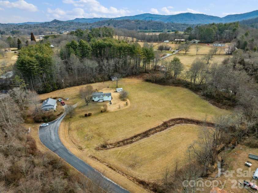 146 and 148 Monteith Road, Brevard, NC 28712.  MLS# CAR4343825, YatesRealty ID 3667. 146 and 148 Monteith Road - Aerial