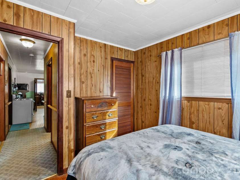 146 and 148 Monteith Road, Brevard, NC 28712.  MLS# CAR4343825, YatesRealty ID 3667. 146 Monteith Road - Bedroom