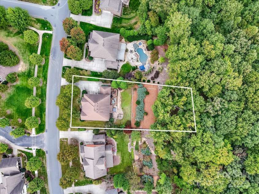 13130 Long Common Parkway, Huntersville, NC 28078.  MLS# CAR4310973, YatesRealty ID 3669. Aerial View