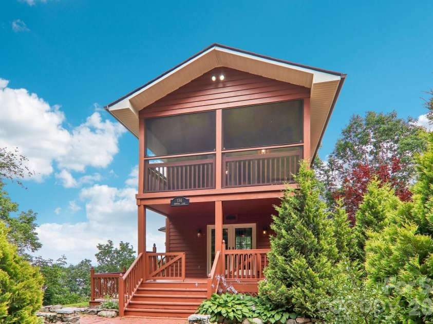 156 Simpson Lane, Maggie Valley, NC 28751.  MLS# CAR4400344, YatesRealty ID 36700. 