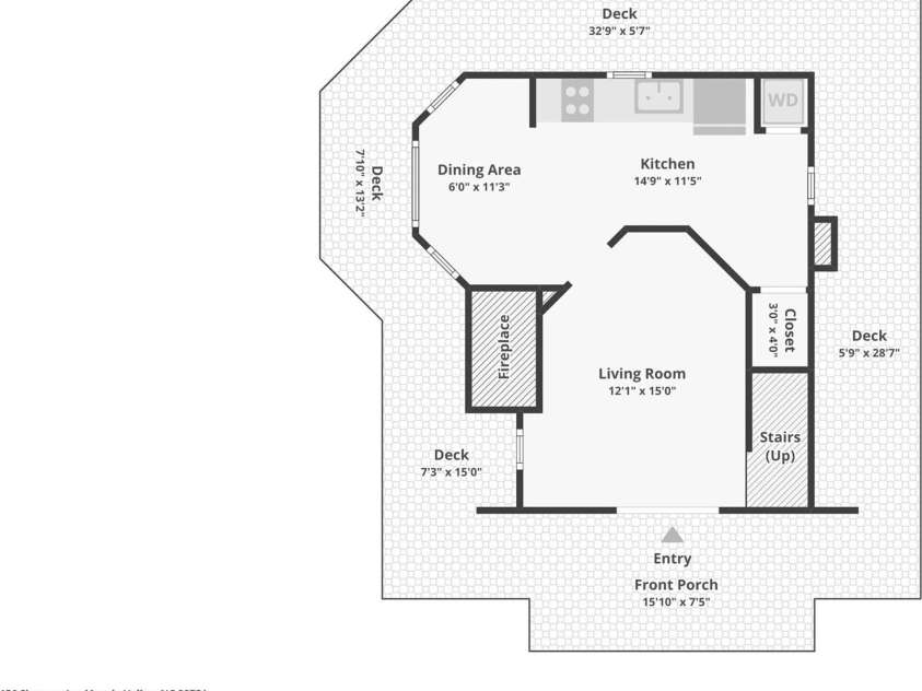 156 Simpson Lane, Maggie Valley, NC 28751.  MLS# CAR4400344, YatesRealty ID 36700. 