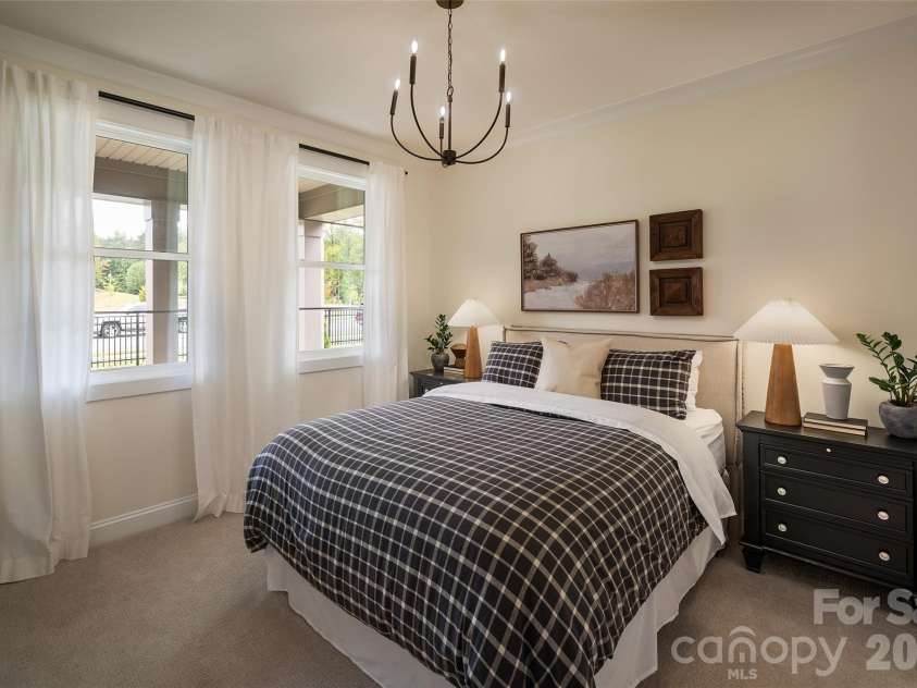 113 Windy Dell Drive, Tega Cay, SC 29708.  MLS# CAR4403996, YatesRealty ID 36706. Guest bed on main