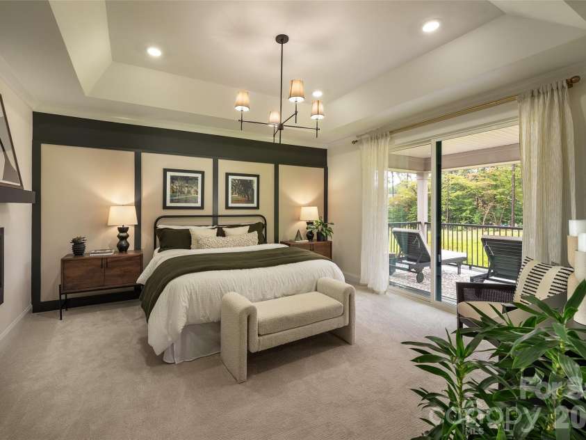 113 Windy Dell Drive, Tega Cay, SC 29708.  MLS# CAR4403996, YatesRealty ID 36706. Primary bed