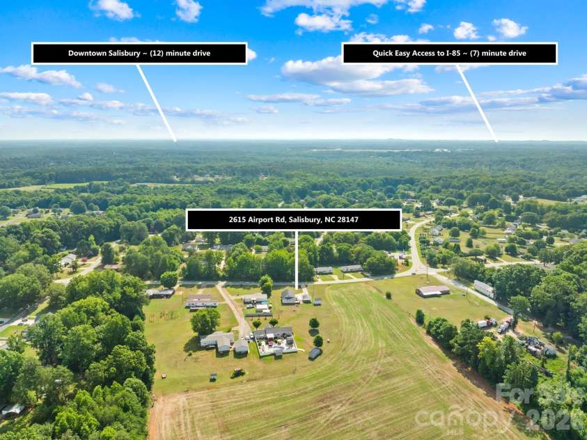 2615 Airport Road, Salisbury, NC 28147.  MLS# CAR4403877, YatesRealty ID 36710. 