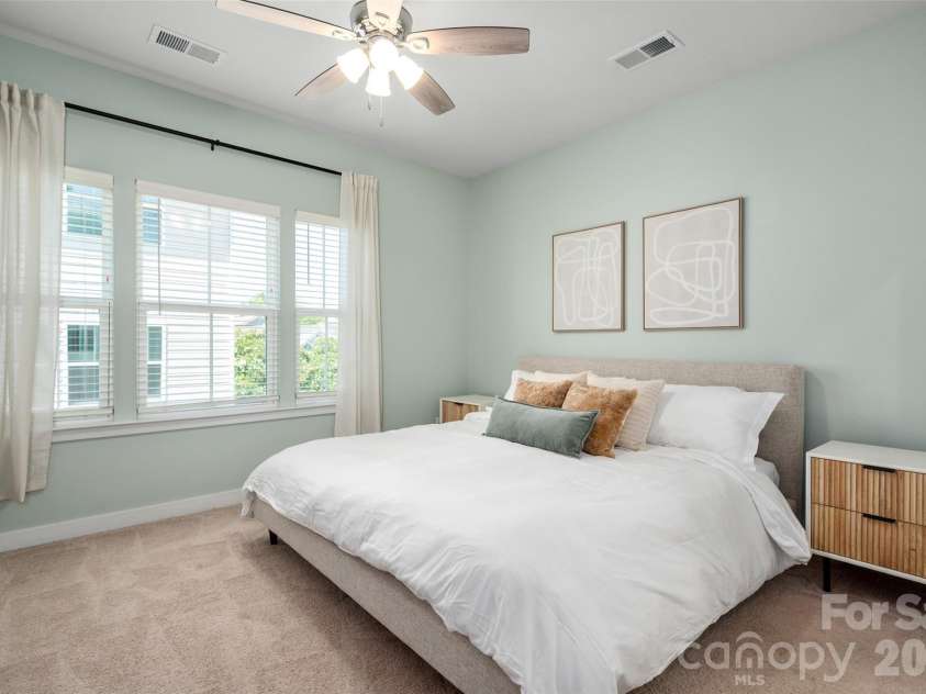 511 Old Mill Road, Charlotte, NC 28206.  MLS# CAR4403394, YatesRealty ID 36713. Primary bedroom.