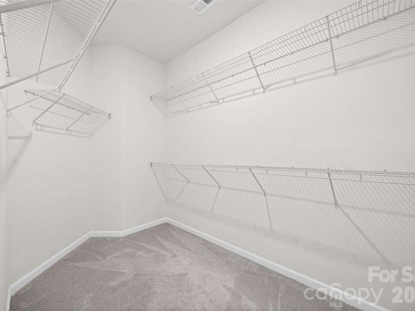 623 Amber Meadows Way, Fort Mill, SC 29708.  MLS# CAR4402607, YatesRealty ID 36714. Primary Closet with tons of space