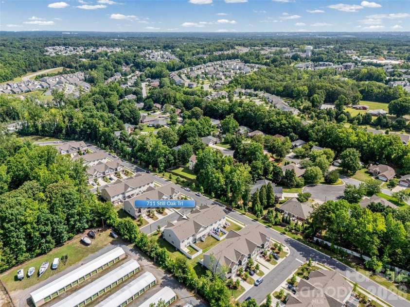 711 Still Oak Trail, Fort Mill, SC 29708.  MLS# CAR4385661, YatesRealty ID 36715. View from the top