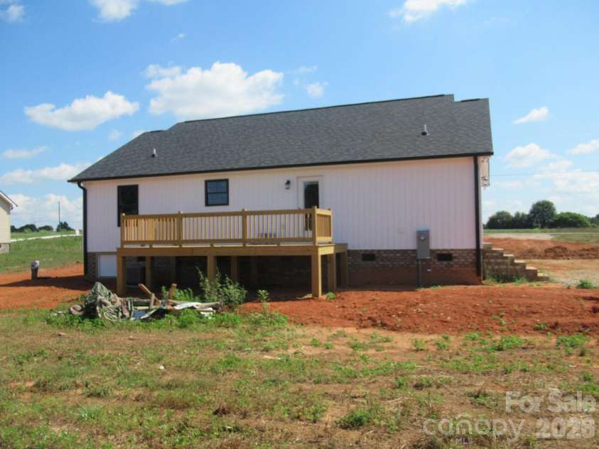 345 Old Belwood Road, Lawndale, NC 28090.  MLS# CAR4402064, YatesRealty ID 36720. Rear View