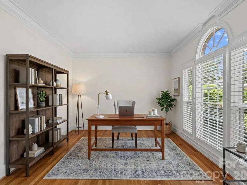 19322 River Falls Drive, Davidson, NC 28036.  MLS# CAR4400666, YatesRealty ID 36729. Virtual staging of Office