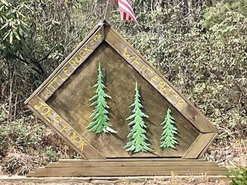 TBD White Rock Road, Lenoir, NC 28645.  MLS# CAR4240089, YatesRealty ID 3674. White Rock Entrance