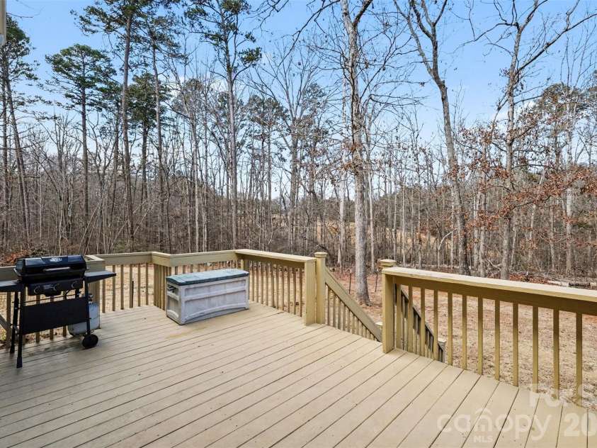 1338 Pell Drive, Lincolnton, NC 28092.  MLS# CAR4336740, YatesRealty ID 3675. Back Deck