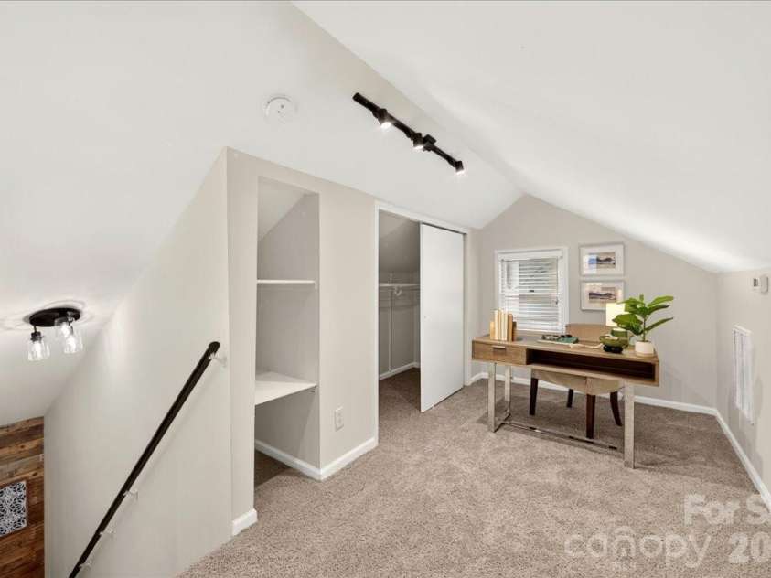 1808 Truman Road, Charlotte, NC 28205.  MLS# CAR4397533, YatesRealty ID 36754. Upstairs flex space