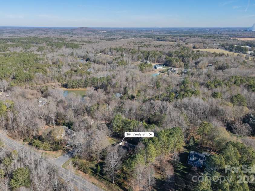 204 Vanderbilt Drive, York, SC 29745.  MLS# CAR4329588, YatesRealty ID 3676. Aerial # 1 