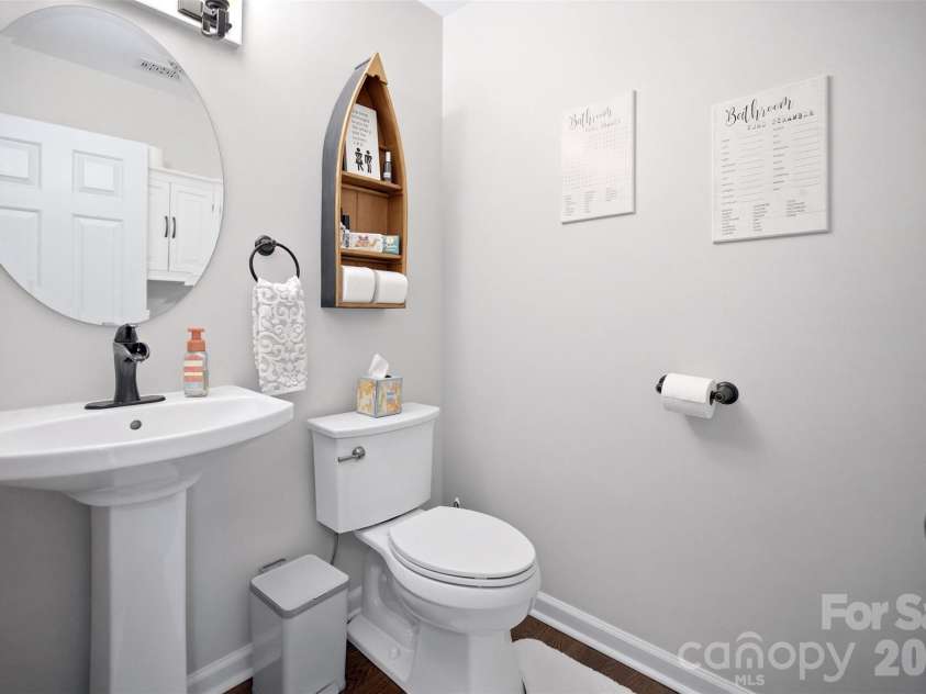 8535 Sylvan Drive, Terrell, NC 28682.  MLS# CAR4396281, YatesRealty ID 36760. Powder Room