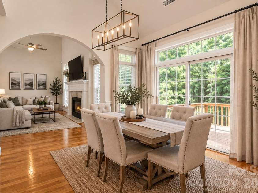 4017 Foxes Trail, Cramerton, NC 28032.  MLS# CAR4392381, YatesRealty ID 36768. Photo has been virtually staged.