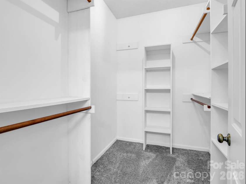 1810 Arbor Way Drive, Shelby, NC 28150.  MLS# CAR4392549, YatesRealty ID 36778. Bedroom #3 walk-in closet