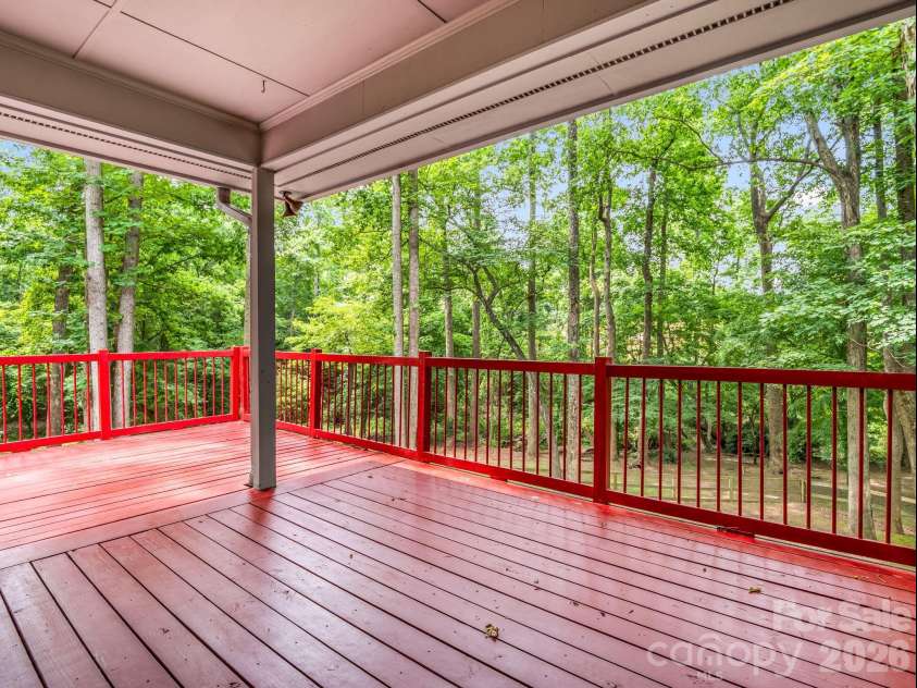 1810 Arbor Way Drive, Shelby, NC 28150.  MLS# CAR4392549, YatesRealty ID 36778. Covered deck off main living area - great for entertaining