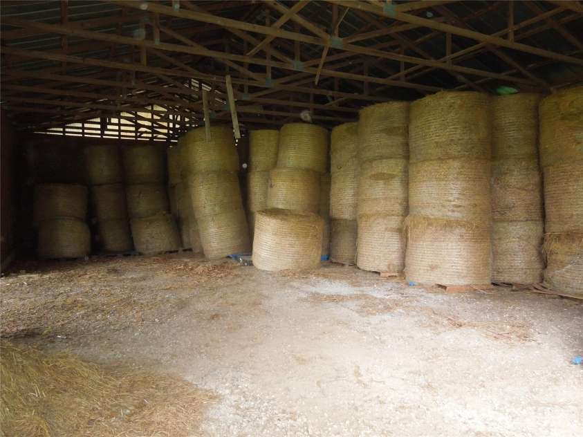 813 Robinson Clemmer Road, Dallas, NC 28034.  MLS# CAR4400860, YatesRealty ID 36784. Additional hay storage or equipment storage approx. 1800 sq. ft.
