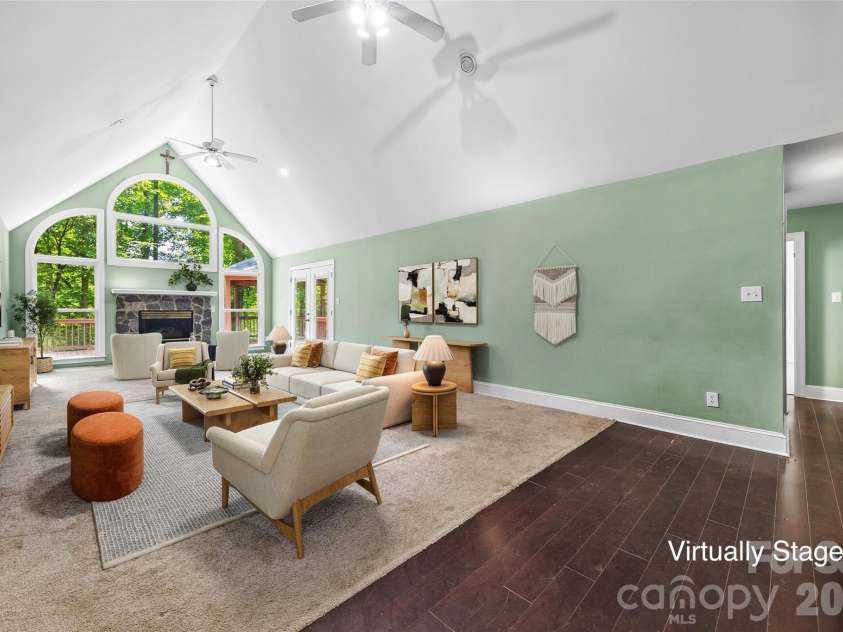 1289 Centennial Drive, Rock Hill, SC 29732.  MLS# CAR4402338, YatesRealty ID 36788. Living Room Virtually Staged
