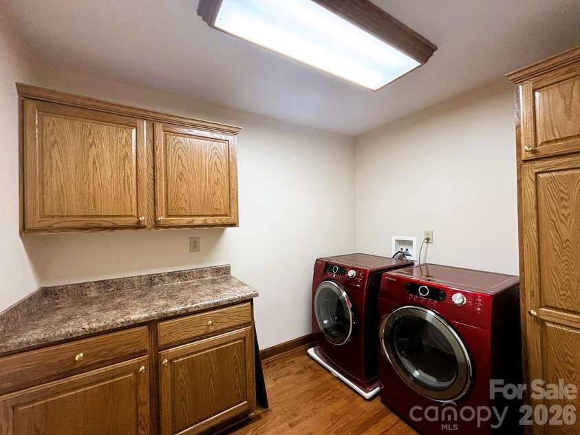 130 Canoe Court, Mount Gilead, NC 27306.  MLS# CAR4400919, YatesRealty ID 36795. Laundry Room