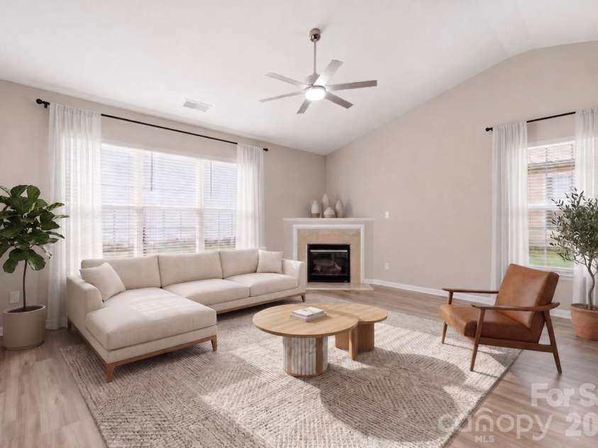 4427 Glenlea Commons Drive, Charlotte, NC 28216.  MLS# CAR4395331, YatesRealty ID 36804. Virtually Staged