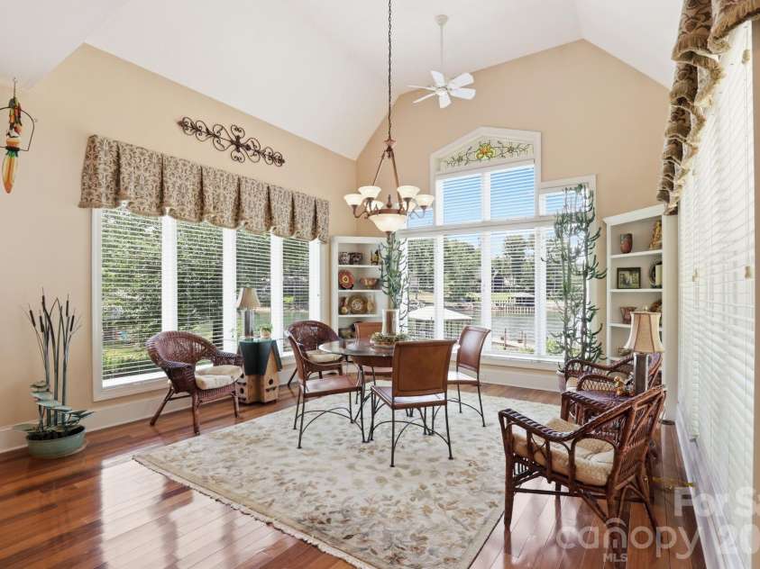 7631 Dellinger Road, Denver, NC 28037.  MLS# CAR4395750, YatesRealty ID 36807. View of lake all around!