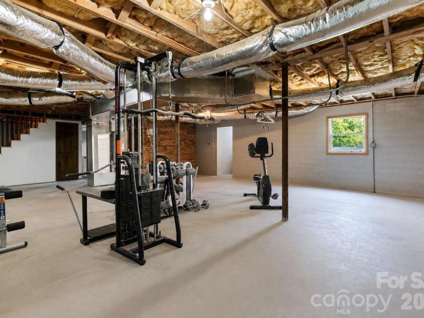 4080 Lanes Road, Vale, NC 28168.  MLS# CAR4388858, YatesRealty ID 36811. Basement