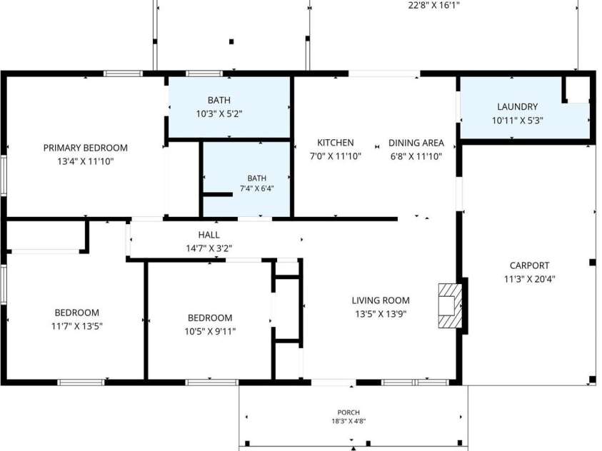 2307 Tanner Road, Marshville, NC 28103.  MLS# CAR4397645, YatesRealty ID 36814. 