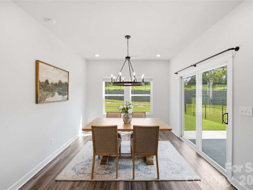 5110 Turtle Creek Drive, Denver, NC 28037.  MLS# CAR4399103, YatesRealty ID 36826. New lighting in the dining room