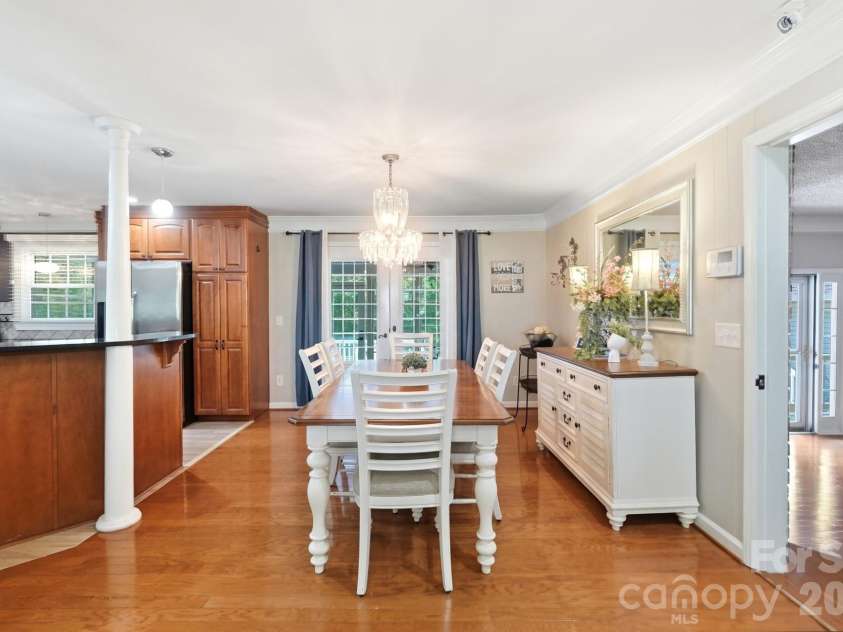 107 Mistywood Drive, Mount Holly, NC 28120.  MLS# CAR4400826, YatesRealty ID 36827. Dining area