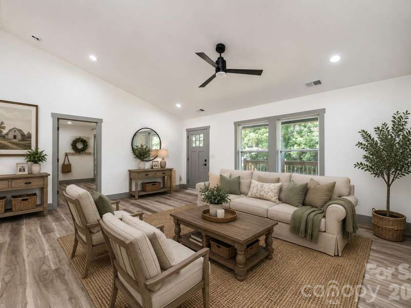 2047 Bailey Drive, Hickory, NC 28601.  MLS# CAR4398528, YatesRealty ID 36830. Virtual Staging for Furniture Placement Ideas