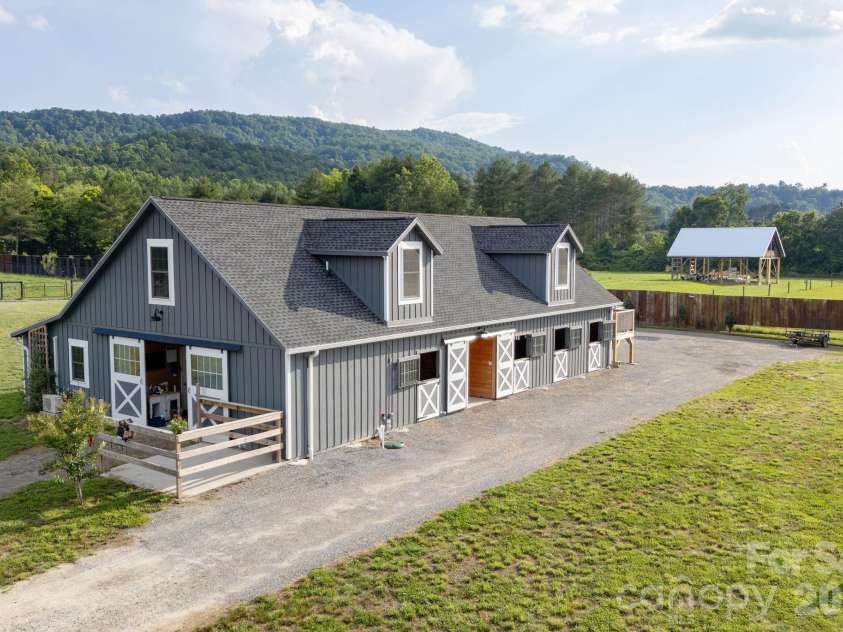 261 & 277 Bent River Farm Road, Pisgah Forest, NC 28768.  MLS# CAR4380957, YatesRealty ID 36835. 