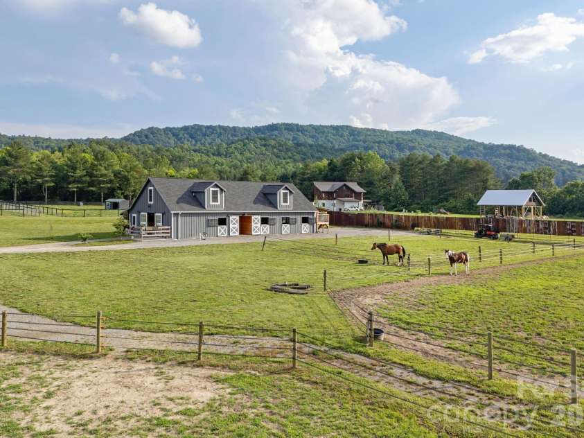 261 & 277 Bent River Farm Road, Pisgah Forest, NC 28768.  MLS# CAR4380957, YatesRealty ID 36835. 